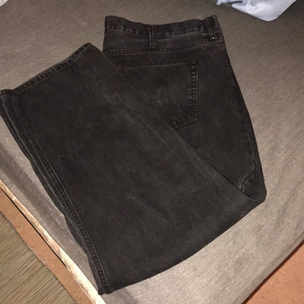 Black faded jeans men’s